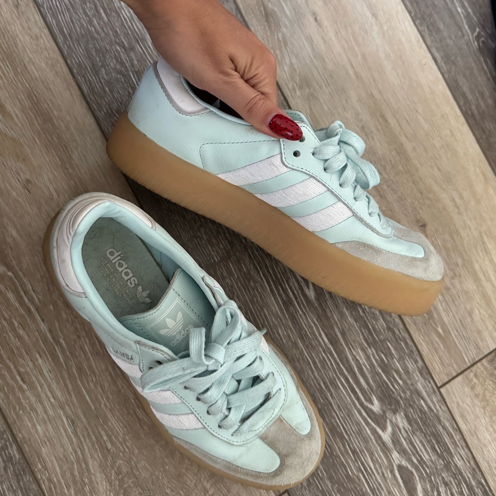 Adidas Samba - baby blue